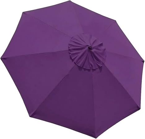 Amazon Com Eliteshade 9ft Patio Umbrella Market Table Outdoor Deck Umbrella Replacement Canopy Purple 13 Garden Outdoor