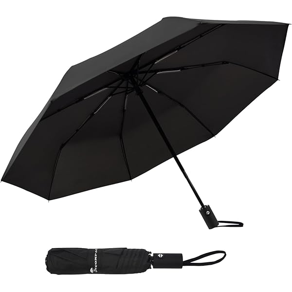Amazon.com: Lancoon 24 Ribs Large Umbrella Fashion Long Handle