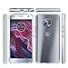 Android One Moto X4 Case, Moto X4 2017 Case,Yiakeng Dual Layer Shockproof Wallet Armor Soft Glitter Silicone Crystal Phone Cases Full Cover for Motorola Moto X4 (Clear)