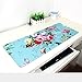 LIEBIRD® Extended XXL Gaming Mouse Pad - Portable Large Desk Pad for Laptop - Non-Slip Rubber Base (Peony)