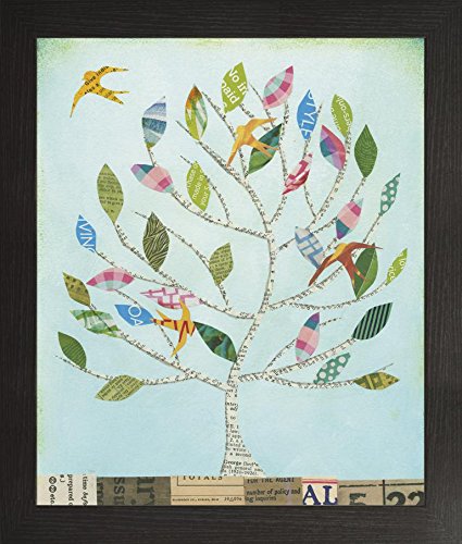 Frame Company Watson Range The Seasons I by Courtney Prahl Picture Frame, Wood - A2, Black