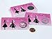 Bridal Wedding Engagement Shower Scratch Off Game Card 25 Pack Pink Vintage My Scratch Offs