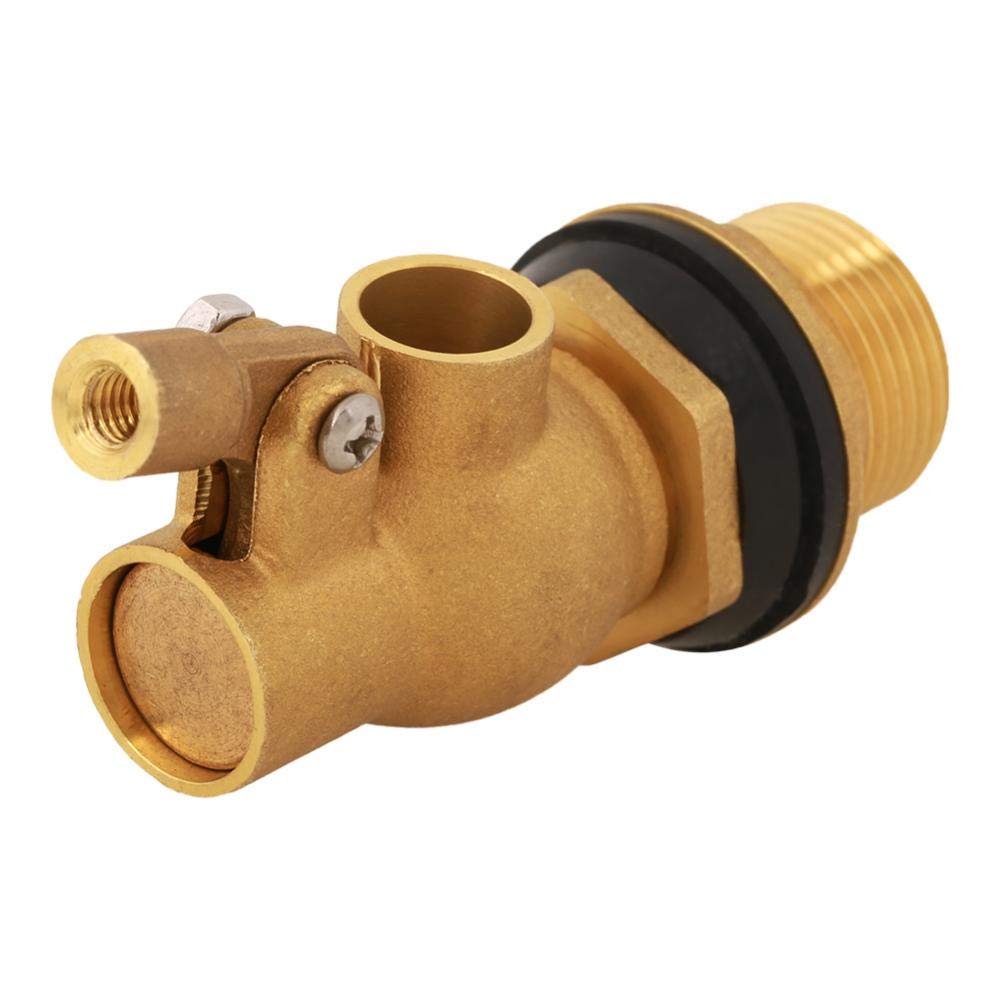 Válvula Flotante Latón DN15 1/2'' – Para Tanques Agua Fría/caliente, Control De Nivel | Compatible Con Rosca G1/2, Antigoteo