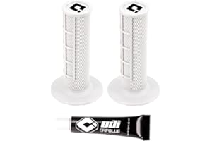 GENERIC ODI Dirtbike Grips MX Half Waffle Grip Set with Glue Choose Your Color