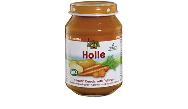 Holle Potito de Zanahoria con Patata (+4 meses) - Paquete de ...