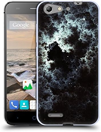 Official Andi GreyScale Nimbus 6 Black Clouds 2 Soft Gel Case for ZTE Blade V6 / D6
