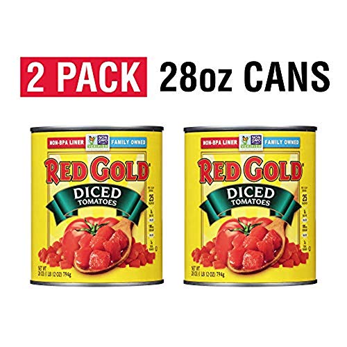 Red Gold Diced Canned Tomatoes, 28oz Cans (Pack of 2) Pricepulse