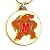 NCAA Officially Licensed Pewter Keychain Keyring