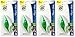 Paper Mate 660415 Liquid Paper DryLine Grip Correction Tape Dispenser, Pack of 4; Transparent Green Body; 1/5 inches Wide x 27.8 feet Long White Tape; Applies Dry, Rewrite Instantly; Swivel Tip