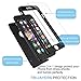 Tekcoo for iPhone 7 Case, [T360 HY] Ultra Thin Full Body Coverage Protection Scratch Proof Hard Slim Hybrid Cover Shell with Tempered Glass Screen Protector Skin for Apple iPhone 7 4.7 Inch [Black]