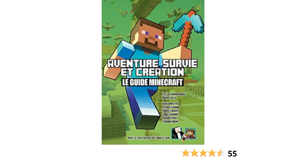 Aventure Survie Et Creation Le Guide Minecraft Minecraft Fr Amazon Ca Livres