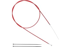 New Olym Universal 65"/1650mm Brake Cable Fit for Most Go Kart Dune Buggies Mini Bike Bicycle ATV Red