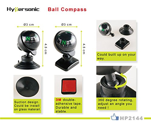 2 Hypersonic+Compass+Dashboard+Mount+Navigation