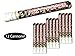 Confetti Cannon Confetti Popper, Metallic Mylar Confetti, Color: Gold & Silver, Size: 16 inch long, Case of 12 units, Safe Compressed Air Disposable Confetti Launcher launches Confetti up to 30 Feet!