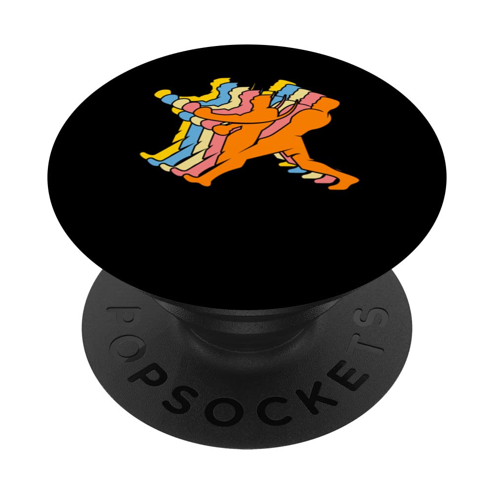 Boxing retro boxing boxer PopSockets Swappable PopGrip