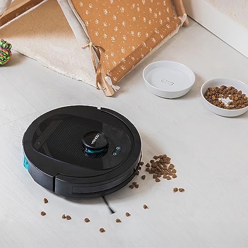 Robot Aspirador y Friegasuelos Conga 8490 Ultimate Ultra Power. Navegación Láser, App, Barre, Aspira, Friega y Pasa la Mopa, 7000 Pa, hasta 170 Min Autonomía, Cepillo Central de Silicona