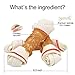 Pet Cuisine Dog Treats Puppy Chews Training Snacks,Chicken Wrap Knotted Bones-6.5