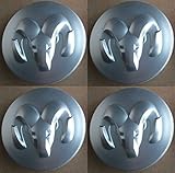 Wheel Center Caps Cap Dodge Oem Retrofit Kit of 4 Mopar MATTE FINISH by Replacement