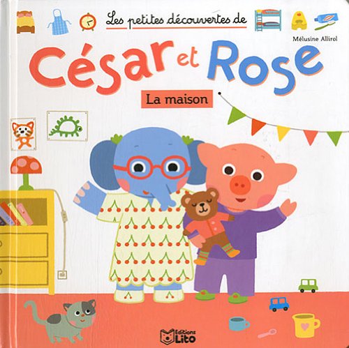 petites decouvertes de cesar et rose : le maison by Mélusine Allirol (Album)