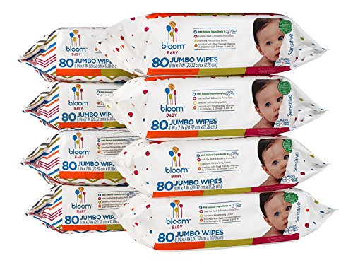 bloom BABY Sensitive Skin Unscented Hypoallergenic Baby Wipes, 640-Count bloom BABY Sensitive Skin Unscented Hypoallergenic Baby Wipes, 640-Count