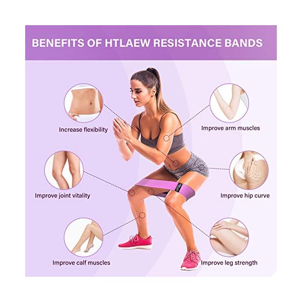 Htlaew-Resistance-Bands-Resistance-Bands-Set-for-WomenMen-3-Pack-Non-Slip-Fabric-Fitness-Resistance-Bands-for-HipsGluteSquatsLeg-ExercisePilates-With-3-Resistance-Levels-Easy-to-carryUse Htlaew Resistance Bands, Resistance Bands Set for Women/Men (3-Pack), Non-Slip Fabric Fitness Resistance Bands for Hips…