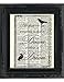 Fresh Prints of CT Dictionary Art Print - Edgar Allan Poe Quote Printed on Recycled Vintage Dictionary Paper - 8