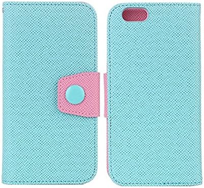 Wallet Cover for iPhone 8, 4.7 inch Phone Case for Girls, Sammid Wallet Pu Leather Smart Flip Folio Case with Card Slot for iPhone 8 - Sky Blue