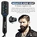 Beard Straightener for Men Ionic hair straightening brush Beard/Hair straightener with Anti-Scald Feature Portable Beard Straightener Comb with LED Display For Home & Travelthumb 4