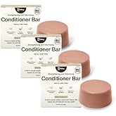 The Earthling Co. Conditioner Bars - Promote Hair Growth, Strengthen & Moisturize - Paraben Free formula with Natural Ingredients for Dry Hair (Sweet Sandalwood, 1.8 oz) (3 Pack)