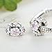 Women Charms Sterling Silver Flower Charm Beads Love Daisy Charms for Bracelet Necklace European Charms