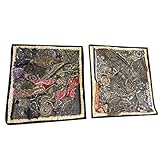 Mogul Indian Cushion Cover Sequin Embroidered Work Handmade Couch Ethnic Pillow Shame