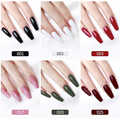 Fashion Zone 10 Colors Soak Off Gel Polish Starter Kit 36W LED UV Nail Dryer Curing Lamp Manicure Nail Tool