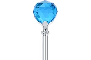 CiBiZi Crystal Scepter Halloween Costume Wands Festival Wands for Adults Graduation Gift Wedding Party