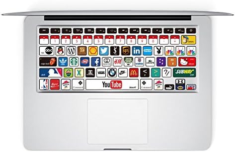 MacBook Pro Retina 13/15 2016 Keyboard Sticker Individual Mac Keyboard Skin Decal (Big Logo)