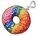 iscream Sugarlicious! Vanilla Scented Rainbow Donut Mini Microbead Pillow Backpack Charm