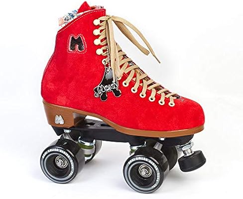 moxi suede roller skates