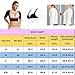 Arm Shapers for Women Slimming Sleeves Compression Chest Support Body Vest Seamless Upper Shapewear(L,Black)