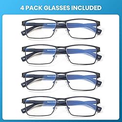 FelixAim Reading Glasses for Men, Blue Light
