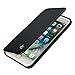 JISONCASE iPhone 7 Case, iPhone 8 Premium Leather Handmade Full Protective Case Folio Flip Cover Magnetic Closure Design for Apple iPhone 7/8 Black