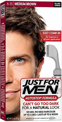 Just For Men Med Brwn Aut Size 12z Just For Men Med Brwn Auto Stp 12z