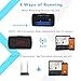 VOTECOM Wi-Fi Camera Alarm Clock Wireless Full HD 1080P Motion Detection Activated Alarm App Real-time Video Remotely Monitoring for Home Security and Surveillance Nanny Cam