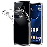 Galaxy s8 plus case,Novo Icon Crystal Clear Case TPU Bumper Drop Protection Shock Absorption Technology Case for Samsung Galaxy S8 Plus - Clear