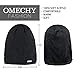 OMECHY Winter Knit Slouchy Beanie Hat Unisex Daily Warm Ski Skull Cap 4 Colors