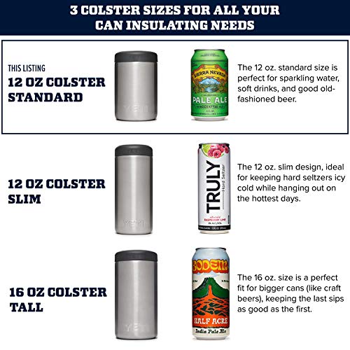 YETI Rambler 12 oz. Colster Can Insulator for Standard Size Cans, Coral