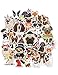 HaokHome S-004 86pcs Cute Cartoon Dog Stickers for Teens Kids Cars Stickers for Water Bottles Laptop Scrapbooking Firefighters Hydro Flask Stickers Vsco Stickers Wall Stickers Room Decor