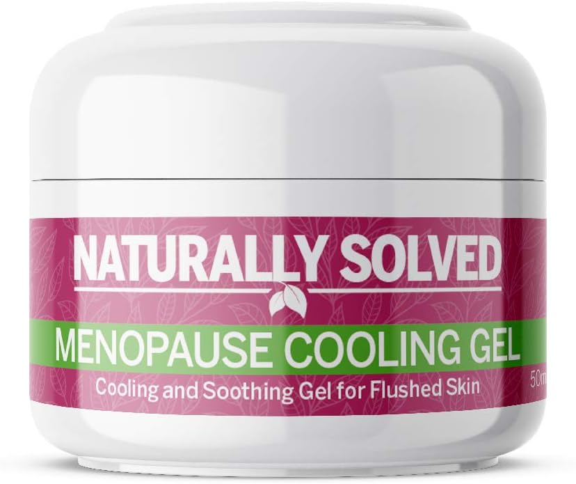 Naturally Solved Menopause Cooling Gel For Hot Flushes