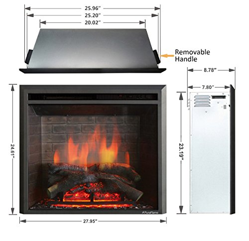 1 PuraFlame+Western+Electric+Fireplace+Control