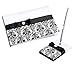 Lillian Rose Black and White Damask Wedding Guest Book Pen Set (GB735 BD)