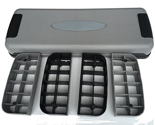 KLB-Sport-32-Adjustable-Exercise-Equipment-Step-Platform-for-Sports-Fitness-W4-Risers