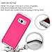 OUBA S8 Case, Galaxy S8 Case, [Dual Layer] Shock Absorption Impact Resistant Armor Rugged Defender Protective Case for Samsung Galaxy S8 - Hot Pink